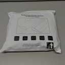 ESUFEIR 196" Wedge Sliding Window Weather Stripping Door Gap Filler,Adhesive Window Insulation for Winter Door Seal Strip,Soundproof Foam Tape for Frame,Black