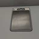 Double Sided 304 Stainless Steel & Wheat Straw Cutting Board, 14.4"*9.8" Non Toxic Lightweight Chopping Board, Separately Handle Meat and Vegetables, Dishwasher Safe, Scratch Resistant Mesh Design