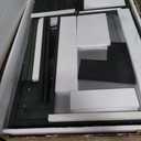 PawHut 84" Wooden Chicken Coop, Hen House Outdoor with Run Nesting Box, Asphalt Roof, Removable Tray, Ramp, Poultry Cage for 2-3 Chickens, Green