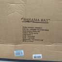 Old Bahama Bay Upright Beach Cart with Large Wheels for Sand, Wide Wheelbase, 100 lbs Capacity Beach Wagon with Insulated Cooler Bag, Mesh Body Board and Umbrella Holder