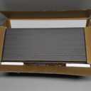 BAYKA Grey Floating Shelves for Wall, Set of 3, Wall Mounted Rustic Wood Shelves for Bathroom, Bedroom, Living Room, Kitchen, Small Hanging Shelf for Books/Storage/Room Decor, 15.7in