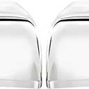 YIXIN Chrome Direct Replacement Side Mirror Covers Caps for 2015-2020 Ford F150, Super Duty Towing Truck Accessories (Chrome)