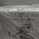 CASABREWS 3700 Essential Espresso Machine 20 Bar, Stainless Steel Cappuccino & Latte Machine with Steam Frother for Home, 43.9oz Water Tank, Coffee Gift for Women & Men, Silver