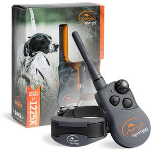 SportDOG Brand SportHunter 1225X Remote Trainer - Rechargeable Dog Training Collar - E-Collar for Dogs with Shock, Vibrate, and Tone - 3/4 Mile Range - SD-1225X
