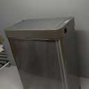 iTouchless 50 Liter / 13 Gallon Wings-Open Lid Sensor Kitchen TrashCan with Odor Filter Dog-Proof Slim Automatic Stainless Steel Garbage Recycling Bin for Home, Office, Bedroom, Business or Garage