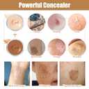 Tattoo Cover Up Concealer 2 Colors Waterproof Full Coverage Foundation for Tattoos, Scars & Imperfections Long-Lasting, Sweat Resistant & Lightweight for All Skin Tones Complete Mixing Kit