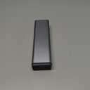 7 Day Weekly Metal Pill Organizer Travel, Kursoaya Premium Aluminum Daily Pill Box, Cute Portable Pill Case, Large Capacity Pill Holder for Supplements, Pills, Vitamins, Medicine (Steel Grey)