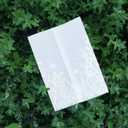 50 Pack Wildflower Vellum Jackets for 5x7 Invitations Pre-Folded Translucent Invitation Wraps with Dandelion Design Wedding, Baby Shower, Birthday Envelopes