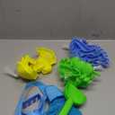 TOY Life 30 Pcs Dinosaur Fossil Beach Toys for Kids Ages 4-8 Collapsible Sand Toys with Dinosaur Toys Silicone Bucket Shovels & Dino Digging Building Kit Molds, Sandbox Toy for Summer, Travel