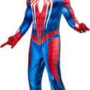 Rubies Official Marvel Gamerverse Spider-Man 2 Premium Child Costume, Kids Superhero Fancy Dress (7-8 Years)