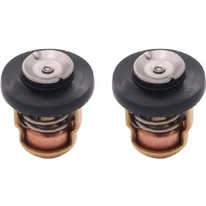 6E5-12411-00 6E5124110 2PCS Thermostat Fits for Yamaha 2 stroke 3-250HP 40 50 60 70 90 115 130 150 200 225 2-Stroke