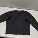 Mafulus Girl's Oversized Crewneck Fall Sweaters Kids Batwing Long Sleeve Slouchy Chunky Cute Pullover Jumper Shirts 5-14T (11-12 Years, Black)