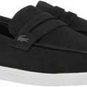 Lacoste Men's Cochet Suede Slip Ons 8.5