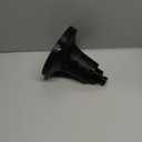 Ryamen Filtered Shower head, Rain Shower Head with Filter, High Pressure Shower Filter Head for Hard Water, 99% REMOVAL for Chlorine, Heavy Metals, Improves Skin & Hair (Filtered, Black S6)