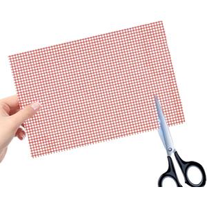 [2-Pack] Universal Cut to Fit Screen Protector with Grid Lines (300x202mm) DIY Trimmable HD Clear PET Film Protection, Anti-Scratch Screen Protective for Laptop, Tablet, Car GPS, Camera