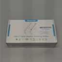 USB C Laptop Docking Station Dual Monitor, 15 in 1 Multiport Adapter with 4K Triple Display Compatible for MacBook/Dell/HP/Lenovo (2 HDMI, DP, VGA, USB Ports, RJ45, SD/TF, Mic/Audio, PD) Dark Black