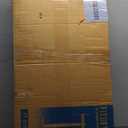 FITUEYES Rolling TV Stand - Portable Mobile TV Cart on Wheels for 32 to 65 70 75 Inch TVs, Landscape to Portrait Rotating and 40Swivel, Height Adjustable TV Cart Rolling TV Stand Hold Up to 88 Lbs (White)