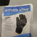 Flex Aid Microwaveable & Reversible Warming Arthritis Glove for Soothing Hand Pain Relief Heat Therapy for Arthritis Hands and Finger, Carpal Tunnel, Stiff Joints, Inflammation, Trigger Finger Heated Mittens for Men and Women