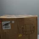 Bar Stools Set of 2 with Back and Armrest, Swivel PU Leather Kitchen Counter Chairs for Island, Sillas para Barra de Cocina, Taburetes para Barra de Cocina, Black