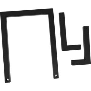 Vintage Vinyl Record Storage Rack Metal Record Holder Cd Display Case for Office