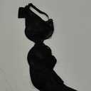 Popilush Minimizer Bras for Women Plus Size Full Coverage Lace Underwire Support Push Up Bra for Heavy Breast Everyday Wear (42D, Black)