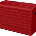 Aiuwo Trunk Organizer for Car,Car Trunk Organizer and Storage for SUV,Truck,MPV Collapsible Multi Compartment Extra Large capacity and Adjustable (Red, Large) (L-21.5*13*12.5IN)