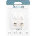 Fusion 2pk 15W Light Bulbs for Wax Warmers 7 count