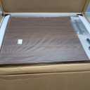 Noodle Board Stove Cover with Handles, Ultra Thick Wood Stove Top Cover Board for Electric/Gas Stove, Counter Space Top Covers Used As Sink Covers & Decorative Tray (Walnut Color)