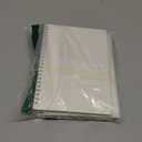 AHGXG Dotted Journal Spiral Notebook (2-Pack), Dot Grid Journal Large B5 with Transparent Hardcover, Wirebound Notebook 100GSM Dotted Paper, for Bullet Journaling, 7.3"X 10"