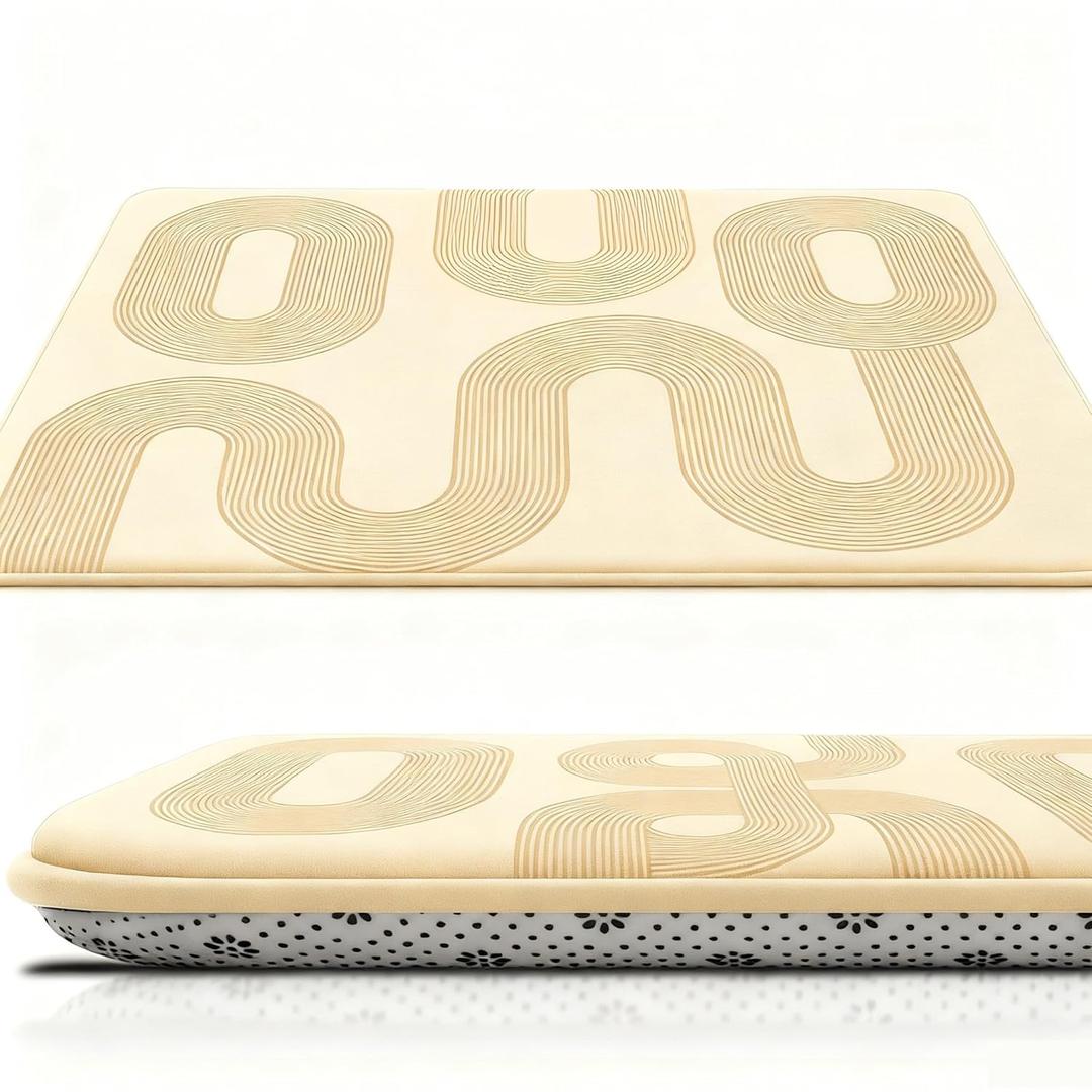 Baby Play Mat for Floor, 1.2 Thick Foam 47X47 Playpen Mat, Ultra-Soft Velvet for Tummy Time & Crawling, Non-Slip Backing and Easy to Clean, Safe for Infants, Toddlers, and Kids (Geometry)