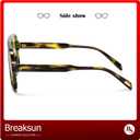 Retro Aviator Sunglasses for Women Men Trendy Classic 70s Square Aviator Sun Glasses Vintage Shades (A2 Green Leopard/Green)