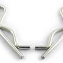 4 x RUIAN 4PCS 304 Stainless Steel Hardware Pins Cotter Pins R Clip Large Spring Retaining for Trailer Tractors Mower Carts Truck Pin Clip