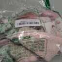 Yoofoss Muslin Baby Bibs 10 Pack 100% Organic Cotton 6-Layer Soft Absorbent Drool Bandana Baby Bibs for Drooling and Teething for Boys and Girls, Pink Flower