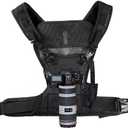 Nicama S-VEST Pro Dual shoulder Camera Harness for 1 Camera, Carrying Chest Vest for Canon 6D 5D2 5D3 Nikon D800 Sony A7S A7R Panasonic Olympus DSLR Cameras Climbing Wedding Travel Hiking, for ZOOM H6