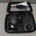 Mini Drone With 4K Cameras,Drones One Key Take Off/Landing, Waypoint Fly,Gesture Selfie,Headless Mode,3 Speeds Modes,2 Batteries,Remote Control Foldable RC Quadcopter Toys Gifts for Boys Girls. (Black)