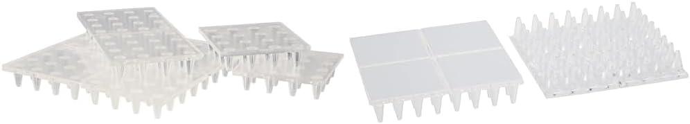 SoftTouch 4688395N 3/8" & 5/8" Self-Stick Furniture Anti-Dent Carpet Protector 4 Inch Square 2-Pack Bundle