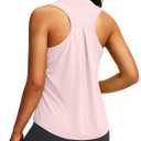 Women's Workout Tops Racerback Athletic Tank Tops Sleeveless Loose Fit Yoga Running Gym Shirts for Women size XS