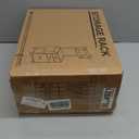 Small 3 Drawer File Cabinet with Charging Station, 45''H, 3-Tier Filing Cabinet for Home Office, 11''*16'' for Small Printer, Fabric Drawer Fits Letter/A4, Tall Printer Stand, Grey