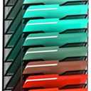 Hanging Wall File Organizer Wall Mounted File Holder Document Wall Organizer for Office Organization and School Storage (No Assembly Required) (15 Tier Black)