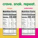 Snak Club Tajin Gummy Candy Fruit Rings, Gummies with Chili and Lime Seasoning, Mild Spice, Gluten-Free and Vegan Snacks, Assorted Variety, Mango, Pineapple, Peach, Watermelon, Snack Size 12 Pack (EXP 03/08/27)