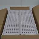 SNSLXH 5 Pack Stackable Closet Storage Basket, Multifunctional & Foldable Closet Organizer for Bathroom Kitchen Laundry Room Wardrobe Storage, Space-Saving Clothes Storage Drawer Organizer, White