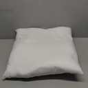 Calibrate Timing 18 x 18 inches Pillow Inserts, Set of 1 Hypoallergenic Brushed Microfiber Liner Down Alternative Filled Square Cushion Throw Pillow