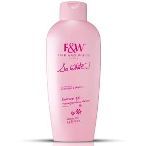 F&W FAIR AND WHITE PARIS GEL DOUCHE GEL 1000ml