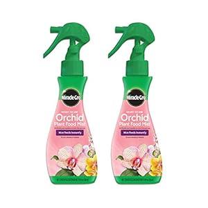 Miracle-Gro Ready-to-Use Orchid Plant Food Mist - Fertilizer Mist for Indoor Blooming Orchids - 8 fl. oz
 (3-Pack)