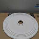 Ekena Millwork CM24DI Diane Ceiling Medallion, 24"OD x 3 5/8"ID x 1 1/4"P (Fits Canopies up to 6 1/4"), Factory Primed