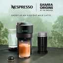 Nespresso Vertuo Pop+ Coffee and Espresso Maker by Breville, Samra Origins by The Weeknd Vertuo Metad Green Machine and Nespresso Aeroccino3 milk frother