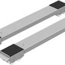 Ronlap Furniture Washing Machine Dolly, Extendable Appliance Rollers Refrigerator Heavy Duty, Washing Machine Stand Wheels Fridge Appliance Dolly Movers Mobile Washer and Dryer Moving Base, Grey (Gray)