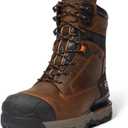 Timberland PRO Men's Boondock Ultralight 8 Inch Composite Safety Toe Insulated Waterproof Industrial Work Boot, Medium Brown, 13 Wide