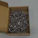 #81-1/2 Sheet Metal Screws 150Pcs, 410 Stainless Steel Self Drilling Screws, Flat Head Phillips Fast Self Tapping Screws