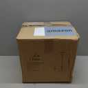 Jetima Modern Wave Pendant Light, 11" Black and Gold Dome Shade, LED Ceiling Light Fixture with Globe Bulb, Contemporary Hanging Light for Kitchen, Dining Room, Bedroom (2 Pack)